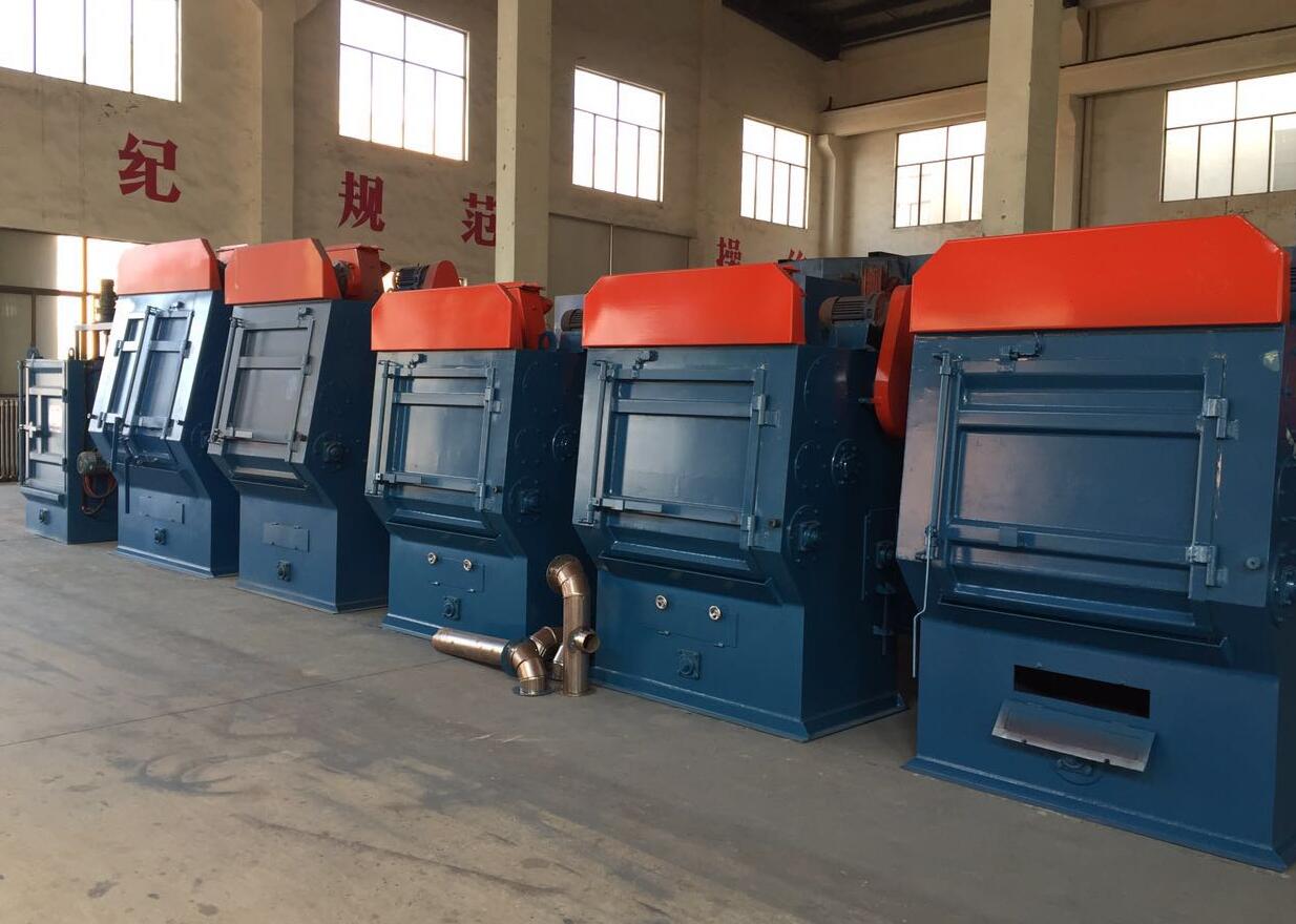 對沖壓件拋丸應選購什么樣的拋丸機？